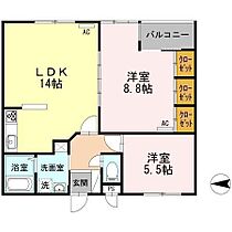 アベニール布瀬 301 ｜ 富山県富山市布瀬本町9番地10（賃貸マンション2LDK・3階・62.32㎡） その2