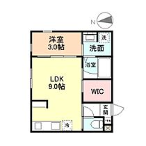 INTEGRAL大泉I 207 ｜ 富山県富山市大泉1466-44（賃貸アパート1LDK・2階・31.12㎡） その2