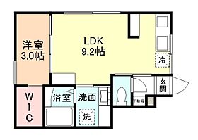 integral．ete 102 ｜ 富山県富山市稲荷元町３丁目7番22号（賃貸アパート1LDK・1階・30.57㎡） その2