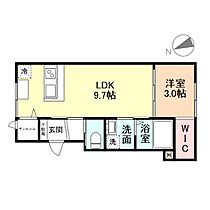 Almo 103 ｜ 富山県富山市窪本町14番48号（賃貸アパート1LDK・1階・32.01㎡） その2