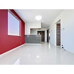 富山地方鉄道本線 越中荏原駅 徒歩11分の賃貸アパート 3階2LDKのリビング/ダイニング