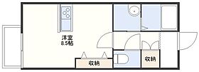 ＩＫＤ　Ｄ  ｜ 長崎県長崎市古賀町（賃貸アパート1R・1階・24.54㎡） その2