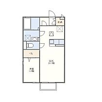 ニューハイツタリカド（Ｃ・Ｄ）　C棟  ｜ 長崎県大村市木場１丁目（賃貸アパート1LDK・1階・33.61㎡） その2