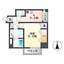 エクセルハイツ七番館  ｜ 岐阜県岐阜市西園町（賃貸マンション1K・4階・26.00㎡） その2