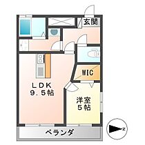 シャトー岐大 B  ｜ 岐阜県岐阜市古市場東町田（賃貸マンション1LDK・4階・36.32㎡） その2