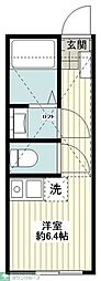 ソルティ湘南藤沢 ワンルームの間取図画像