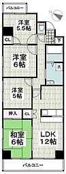 グリーンヒル弥生台 4LDKの間取図画像