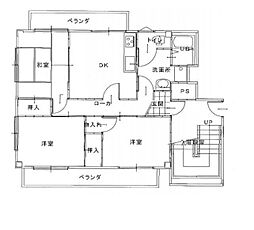 ニューグリーンF 3DKの間取図画像
