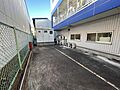 敷地西側の空地...