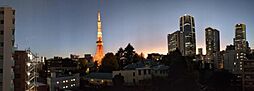 夜空を鮮やかに彩る東京のシンボルを、眼前に収める贅沢な日常。