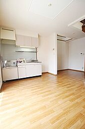 広島高速交通アストラムライン 上安駅 徒歩8分の賃貸アパート 1階2LDKのリビング/ダイニング