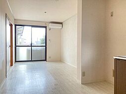 広島高速交通アストラムライン 高取駅 徒歩10分の賃貸アパート 1階2LDKのリビング/ダイニング