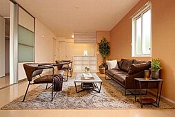 JR可部線 七軒茶屋駅 徒歩12分の賃貸アパート 1階1LDKのリビング/ダイニング