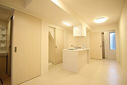 広島電鉄2系統 広島駅駅 徒歩13分の賃貸アパート 1階1LDKのリビング/ダイニング