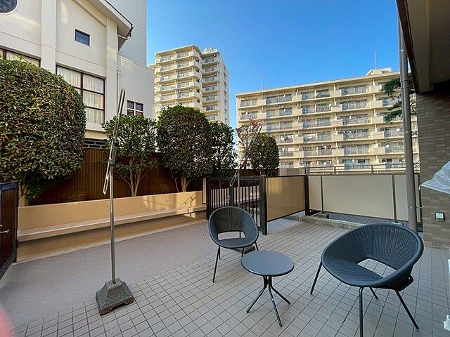 バルコニー 朝日シティパリオ高井戸 1階/-