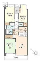 コスモ小竹向原 3LDKの間取図画像
