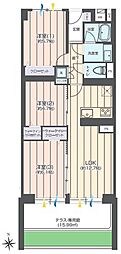 コープ戸山台 3LDKの間取図画像