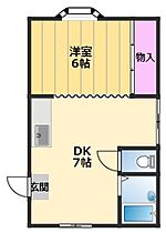 ヨーク浜寺 301 ｜ 大阪府堺市西区浜寺元町5丁788-1（賃貸マンション1DK・3階・28.00㎡） その2