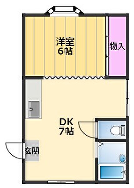 ヨーク浜寺 301｜大阪府堺市西区浜寺元町5丁(賃貸マンション1DK・3階・28.00㎡)の写真 その2