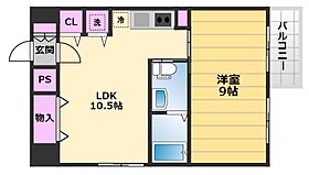 ブランカ堺東 1002 ｜ 大阪府堺市堺区中安井町3丁2-10（賃貸マンション1LDK・10階・42.56㎡） その2