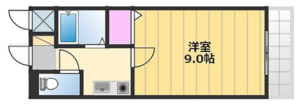 リトゥール中百舌鳥 103｜大阪府堺市北区中百舌鳥町5丁(賃貸マンション1K・1階・25.00㎡)の写真 その2