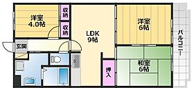 ルミナスN 303 ｜ 大阪府堺市北区百舌鳥赤畑町4丁284-3（賃貸マンション3LDK・3階・55.08㎡） その2