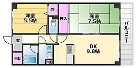 サンクレスト28 603 ｜ 大阪府堺市西区鳳北町9丁16-2（賃貸マンション2LDK・6階・51.72㎡） その2