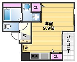 ヴィラベントハウス堺東 301 ｜ 大阪府堺市堺区翁橋町1丁8-11（賃貸マンション1R・3階・25.24㎡） その2