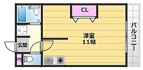 グリーンライフ浜寺 608 ｜ 大阪府堺市西区浜寺船尾町西1丁278-1（賃貸マンション1R・6階・26.80㎡） その2