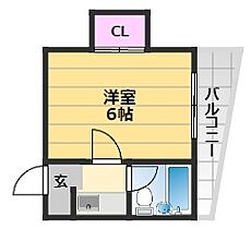 ハイム上高地7番館 203 ｜ 大阪府堺市堺区錦綾町3丁3-11（賃貸マンション1K・2階・18.00㎡） その2