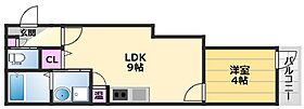 コティ諏訪ノ森 201 ｜ 大阪府堺市西区浜寺諏訪森町中1丁44-6（賃貸アパート1LDK・2階・30.63㎡） その2