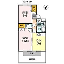 ハイツプラムナイン 103 ｜ 大阪府堺市北区百舌鳥梅町3丁56-5（賃貸アパート2DK・1階・44.71㎡） その2