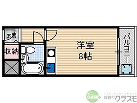 大阪府茨木市中津町（賃貸マンション1R・3階・18.29㎡） その2