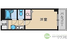 大阪府茨木市沢良宜西2丁目（賃貸アパート1K・3階・19.32㎡） その2