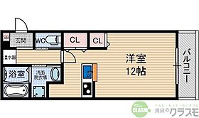 大阪府茨木市島1丁目（賃貸アパート1R・1階・34.00㎡） その2