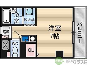 大阪府摂津市鳥飼西1丁目（賃貸マンション1K・4階・21.33㎡） その2