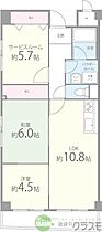 大阪府摂津市東一津屋（賃貸マンション3LDK・4階・60.18㎡） その2