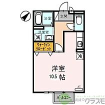 大阪府摂津市鳥飼野々1丁目（賃貸アパート1K・2階・33.61㎡） その2