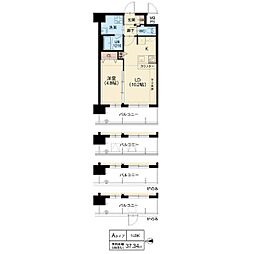 スプランディッド茨木天王 1階/105