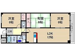 シャンテハイツ 3階