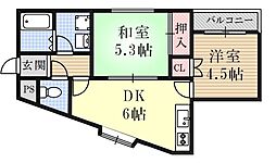 プロックコート 2階