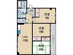 間取図画像 3LDK