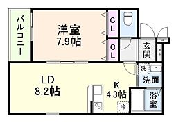 仮称）フジパレス戸伏町II 2階