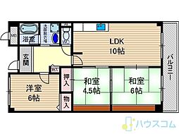 プライム21 3LDKの間取図画像