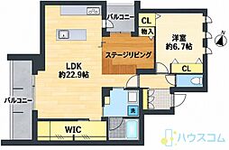 ホークレスト 2階/-