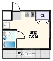 津島ハイツII 102 ｜ 大阪府吹田市片山町4丁目43-26（賃貸アパート1R・1階・20.00㎡） その2