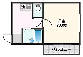 カンフォート吹田 107 ｜ 大阪府吹田市寿町2丁目（賃貸マンション1R・1階・21.96㎡） その2