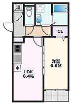 ART　TENDO　EAST 102 ｜ 大阪府吹田市天道町17-12（賃貸アパート1LDK・1階・37.44㎡） その2