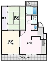 東亜マンション 502 ｜ 大阪府吹田市寿町2丁目24-20（賃貸マンション2LDK・4階・45.00㎡） その2