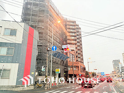 外観：〜人気の南武線「尻手」駅徒歩2分の好立地〜7階部分南東向きにつき陽当り良好〜新規内装リフォーム済み2LDKです〜